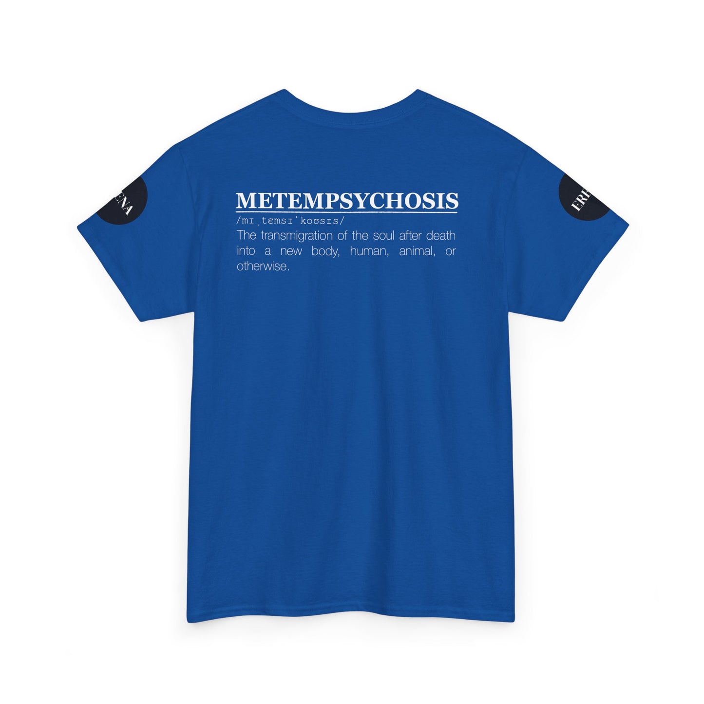 Metempsychosis Snake Illustration Tee | Monochrome Botanical Art