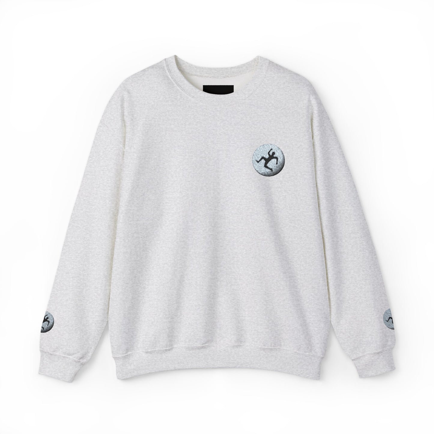 LIBERATION Graphic Crewneck Sweatshirt | Small Chest & Sleeve Prints