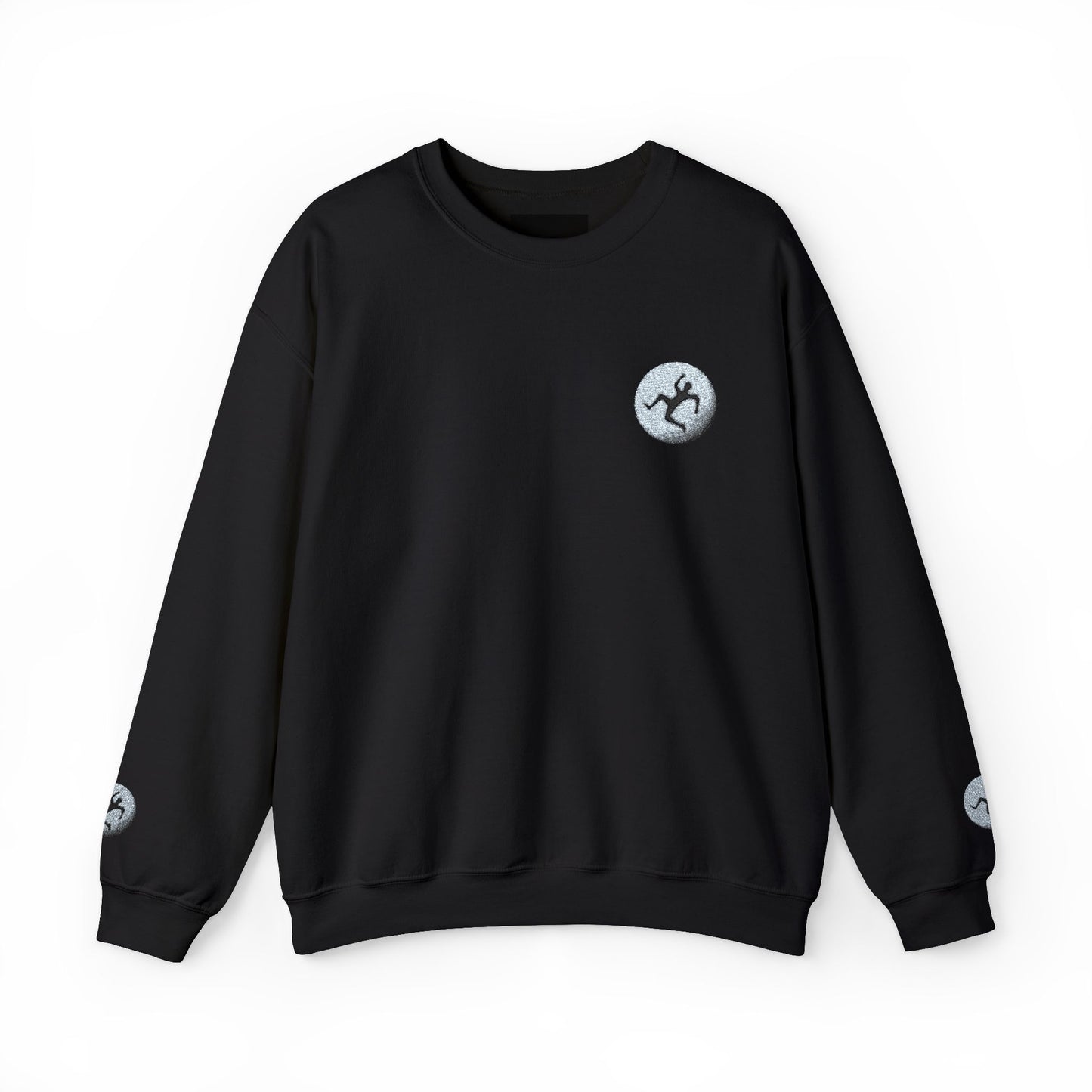 LIBERATION Graphic Crewneck Sweatshirt | Small Chest & Sleeve Prints