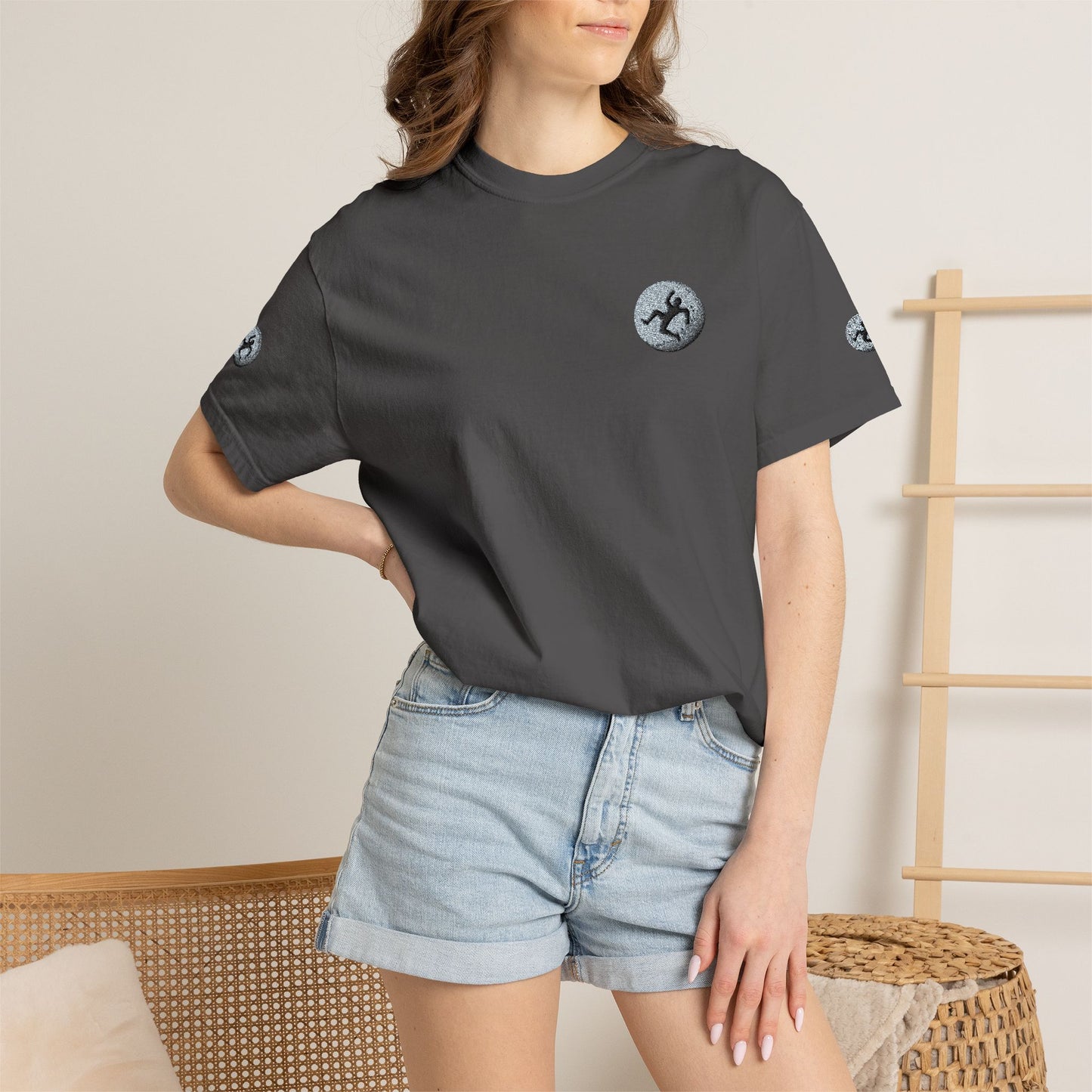 LIBERATION T-shirt | Small Chest & Sleeve Moon Artwork