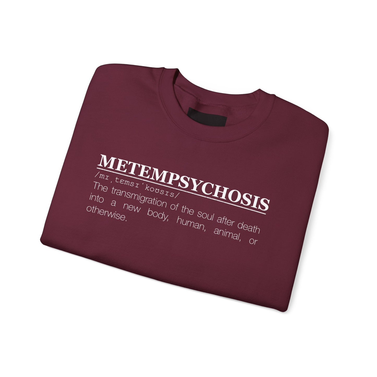 Metempsychosis Snake & Mirror Crewneck Sweatshirt