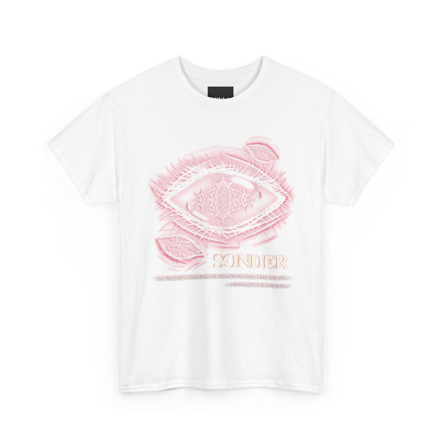 Sonder Gothic Eye T-Shirt | Unisex Aesthetic Graphic Tee | Dark Academia Alt Streetwear | Meaningful Art | Erena