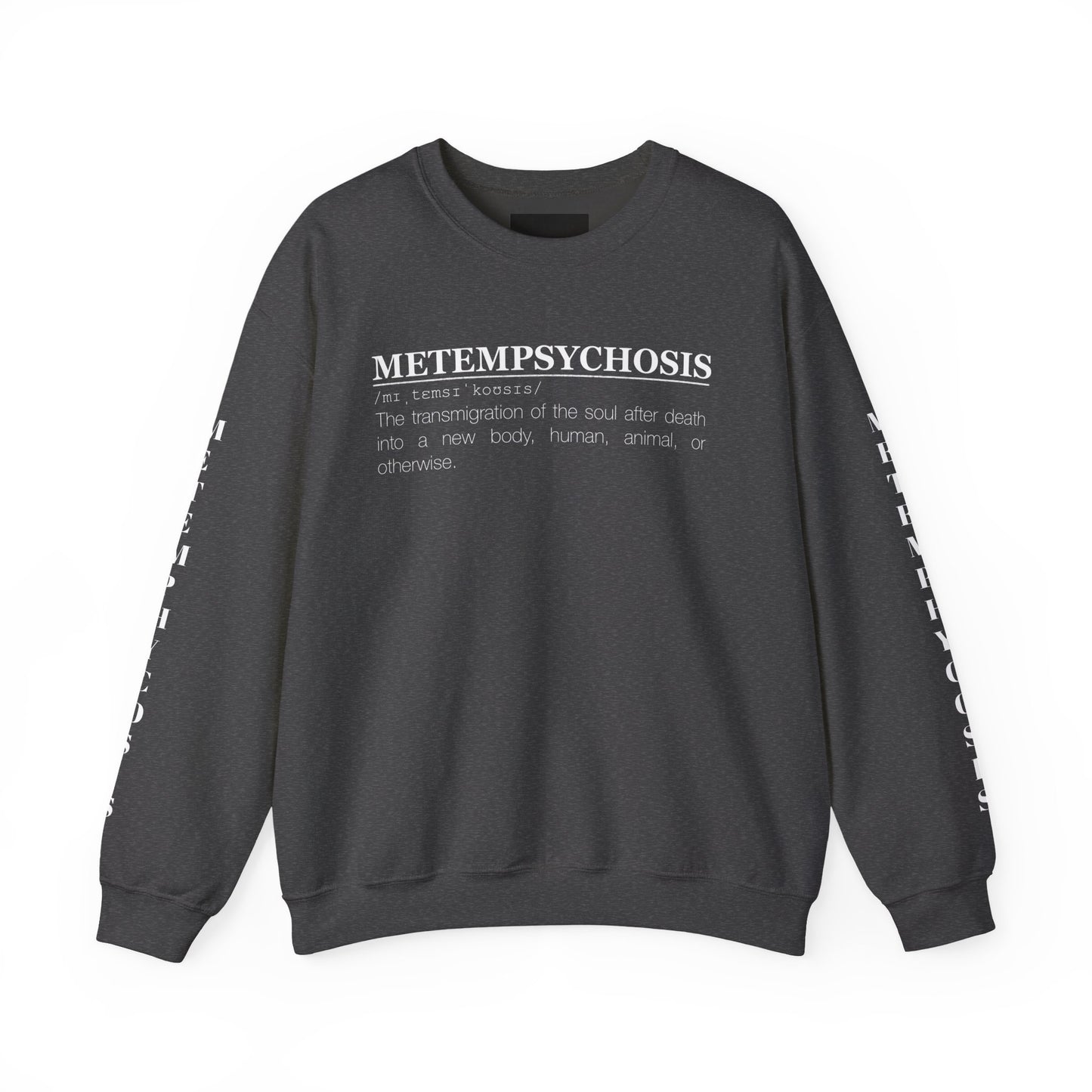 Metempsychosis Snake & Mirror Crewneck Sweatshirt